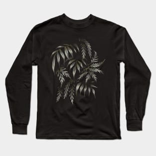 Brooklyn Forest - Black Long Sleeve T-Shirt